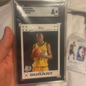 Kevin Durant rookie graded